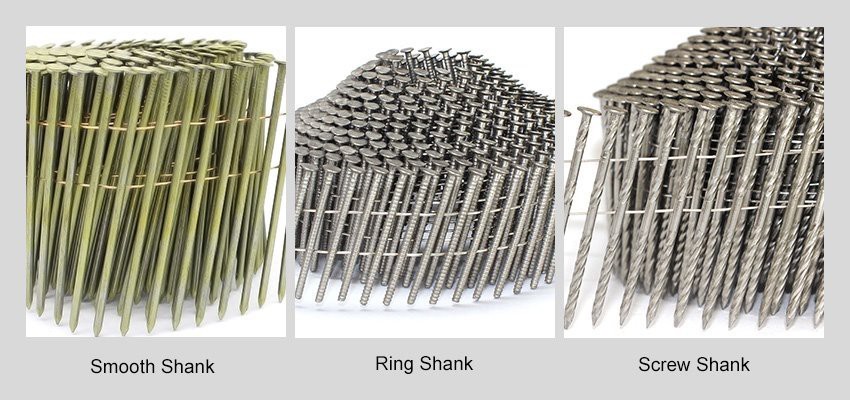 Wire Collated Coil Nail types