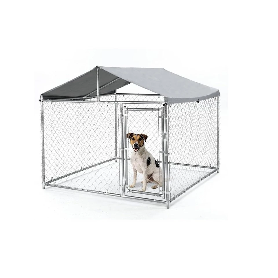 chain link dog cages