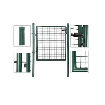 Toz Boyalı Bahçe Çit Kapısı